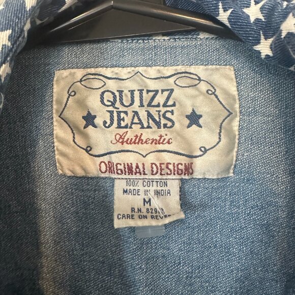 Jean crop top 4th of July - Picture 2 of 2